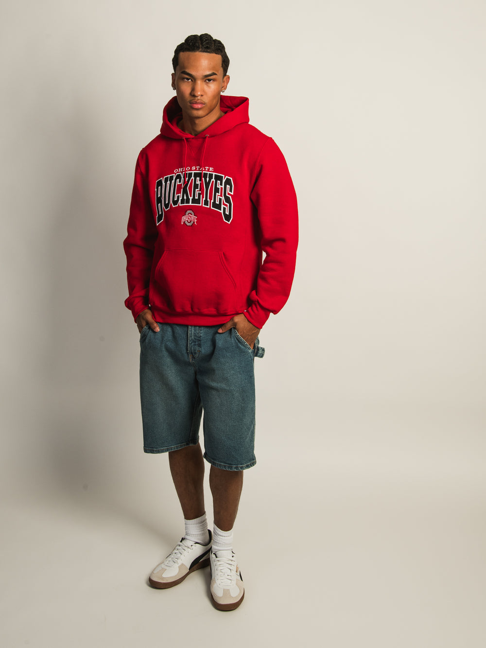 NCAA OHIO STATE PULLOVER HOODIE