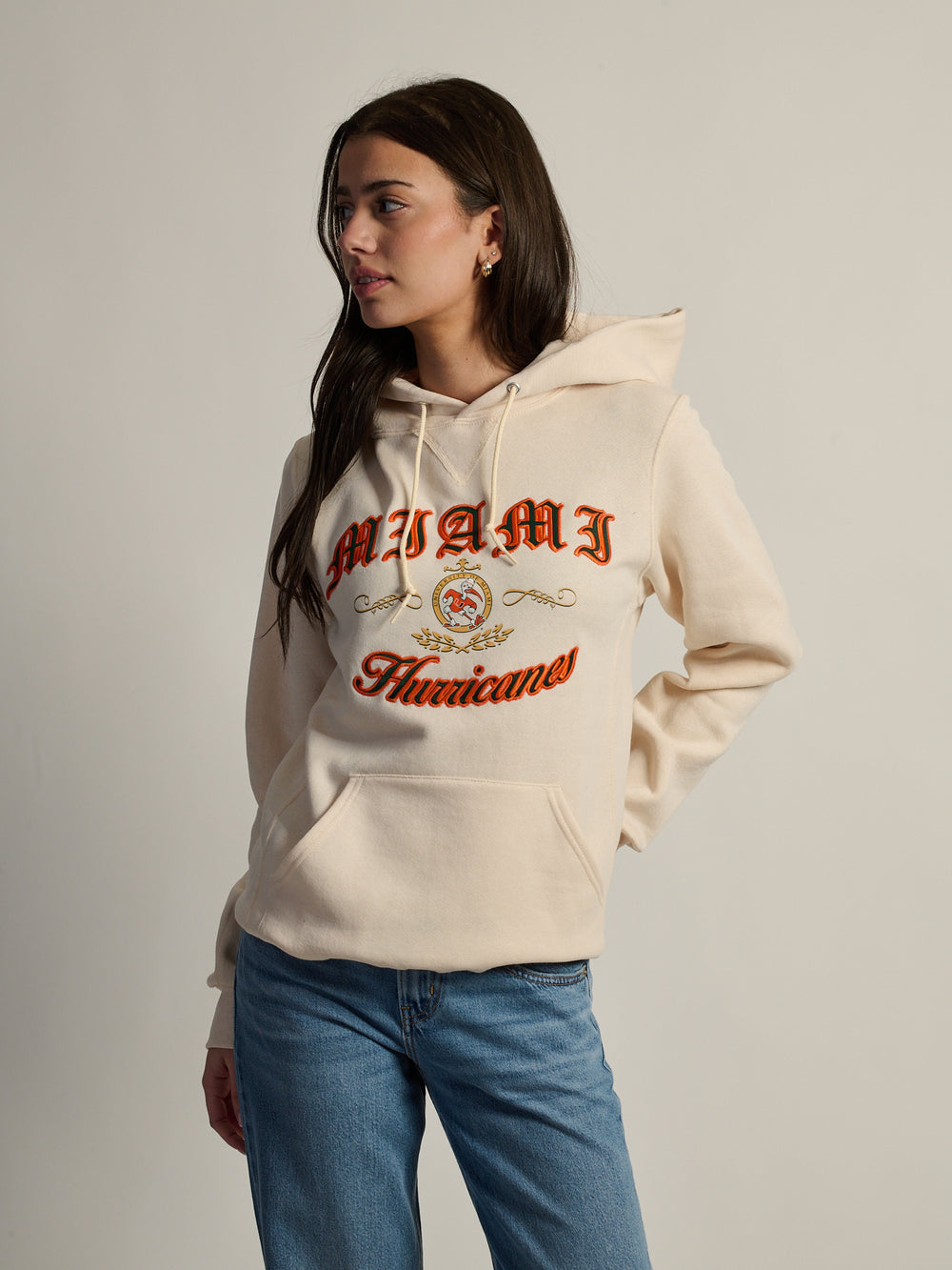 NCAA MIAMI HURRICANES PULLOVER HOODIE