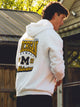 VARSITY NCAA MICHIGAN PULLOVER HOODIE - Boathouse