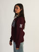 VARSITY NCAA HARVARD SLEEVE EMBROIDERED CREW - Boathouse