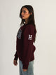 VARSITY NCAA HARVARD SLEEVE EMBROIDERED CREW - Boathouse