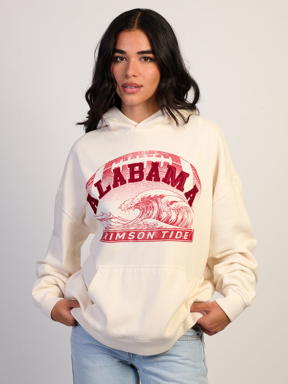 VARSITY CRIMSON TIDE RELAXED HOODIE - Boathouse