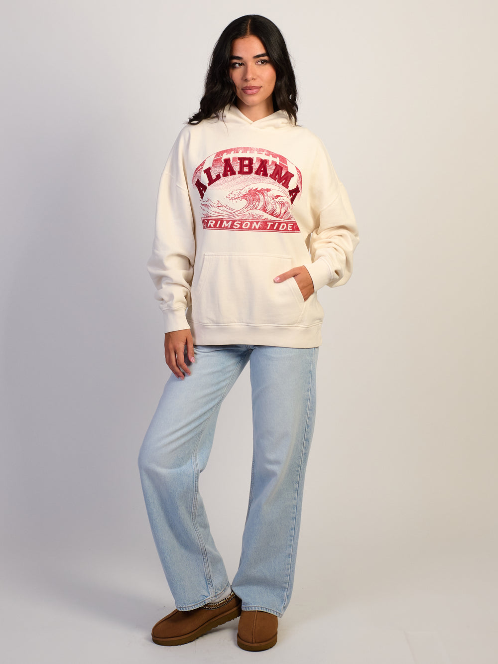 VARSITY CRIMSON TIDE RELAXED HOODIE - Boathouse