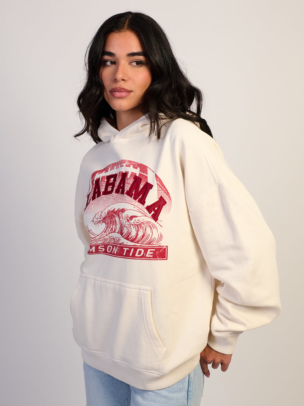 VARSITY CRIMSON TIDE RELAXED HOODIE - Boathouse