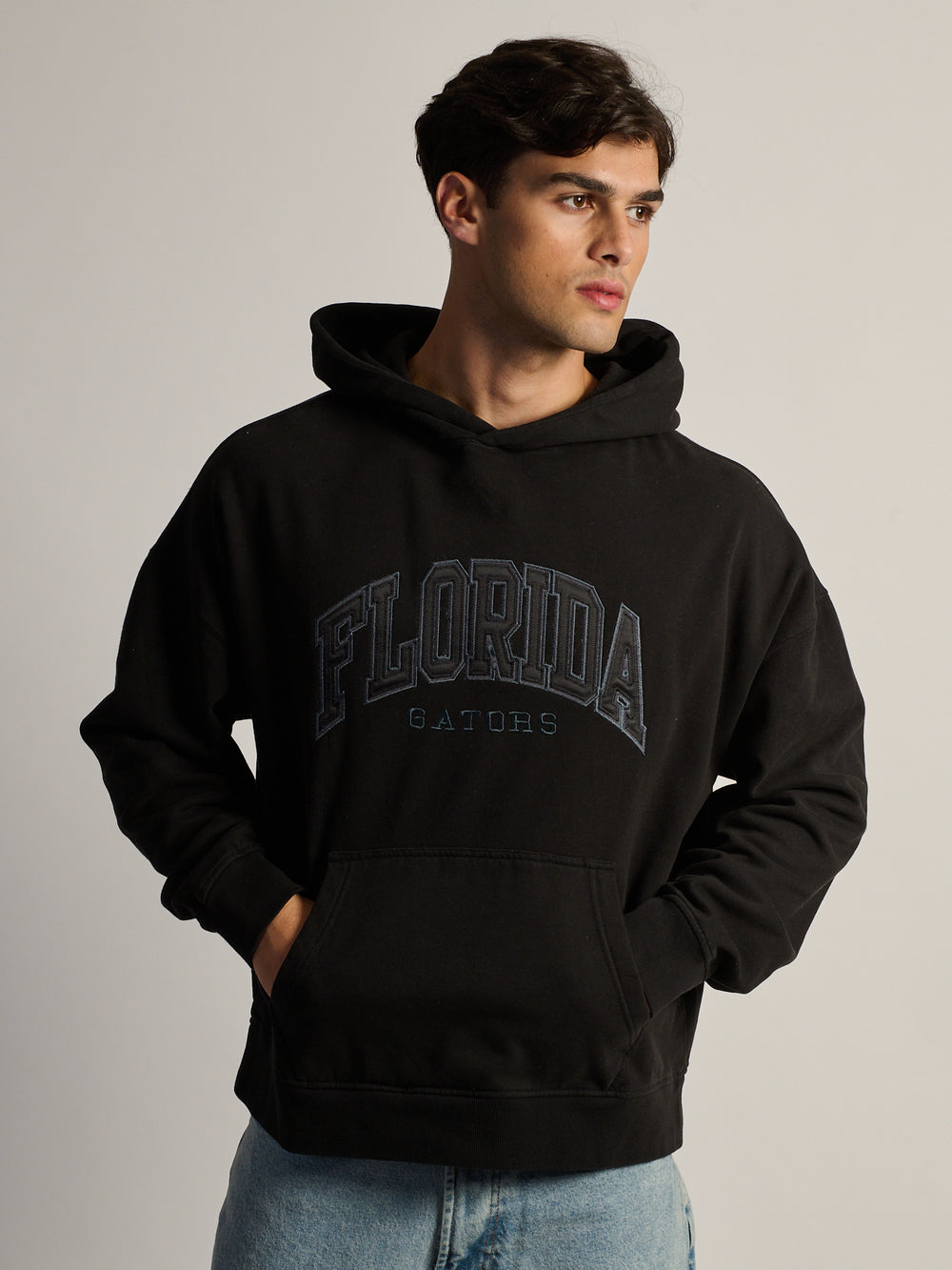 FLORIDA TONAL PULLOVER HOODIE - NOIR