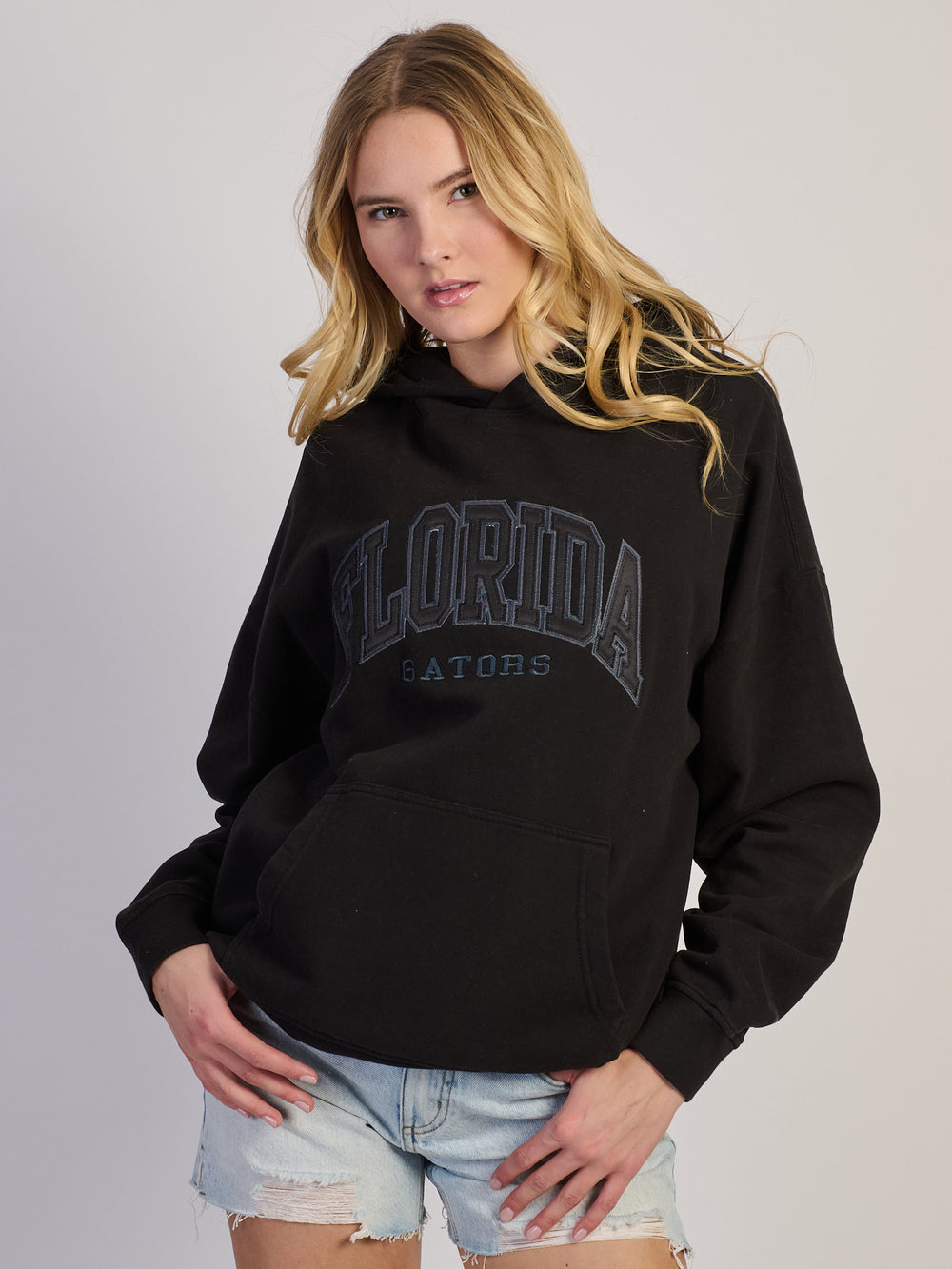 FLORIDA TONAL PULLOVER HOODIE - NOIR