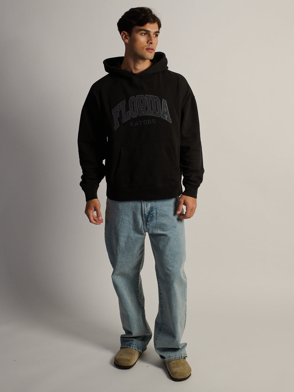 FLORIDA TONAL PULLOVER HOODIE - NOIR