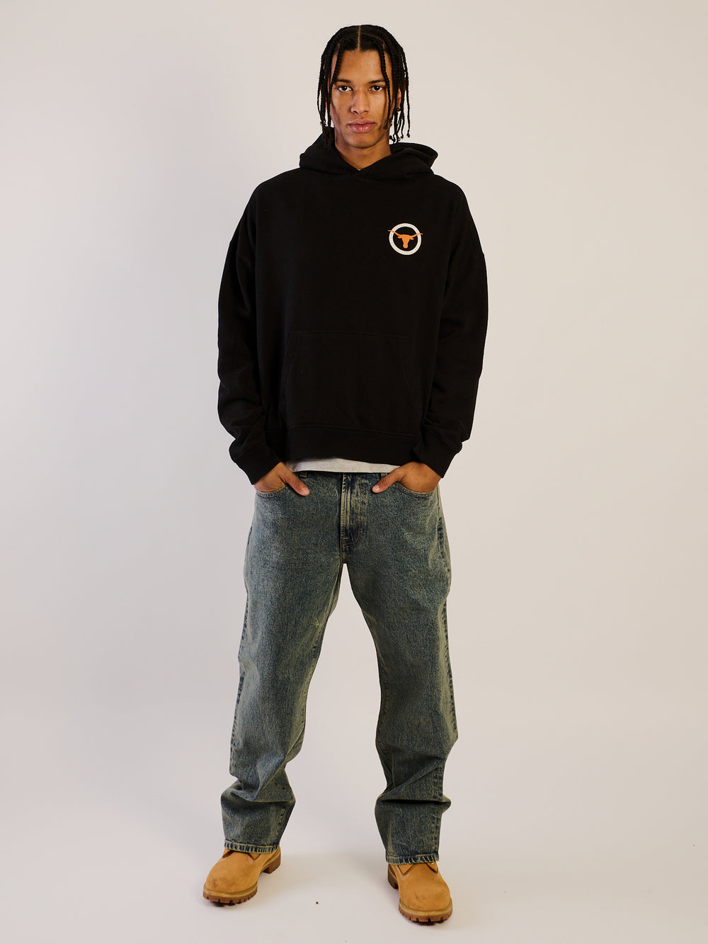 NCAA TEXAS SLEEVE TO SLEEVE PULLOVER HOODIE
