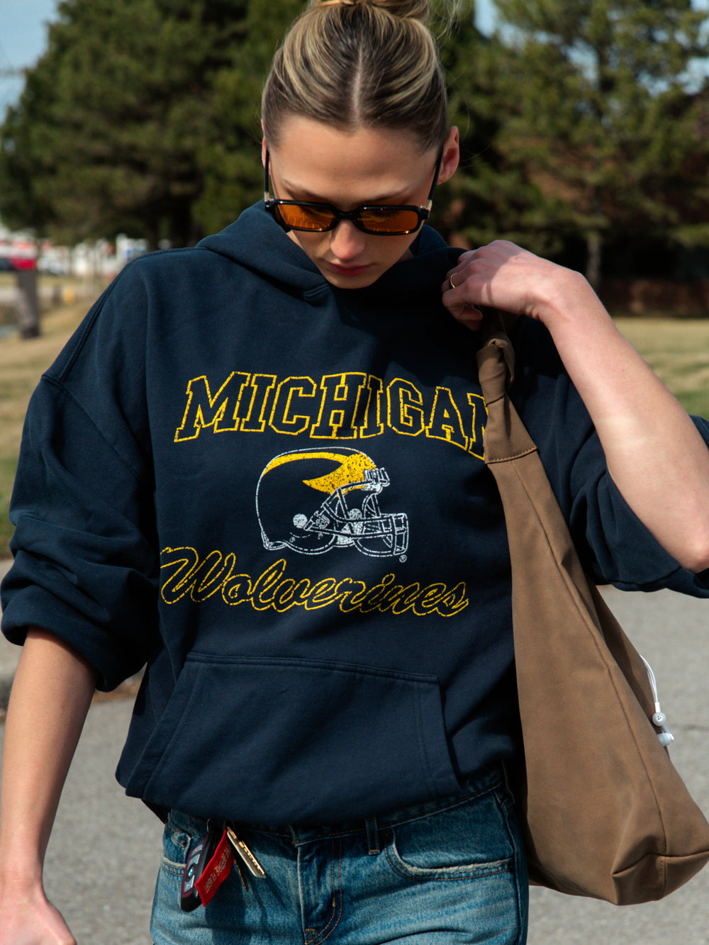 NCAA MICHIGAN PULLOVER HOODIE SP