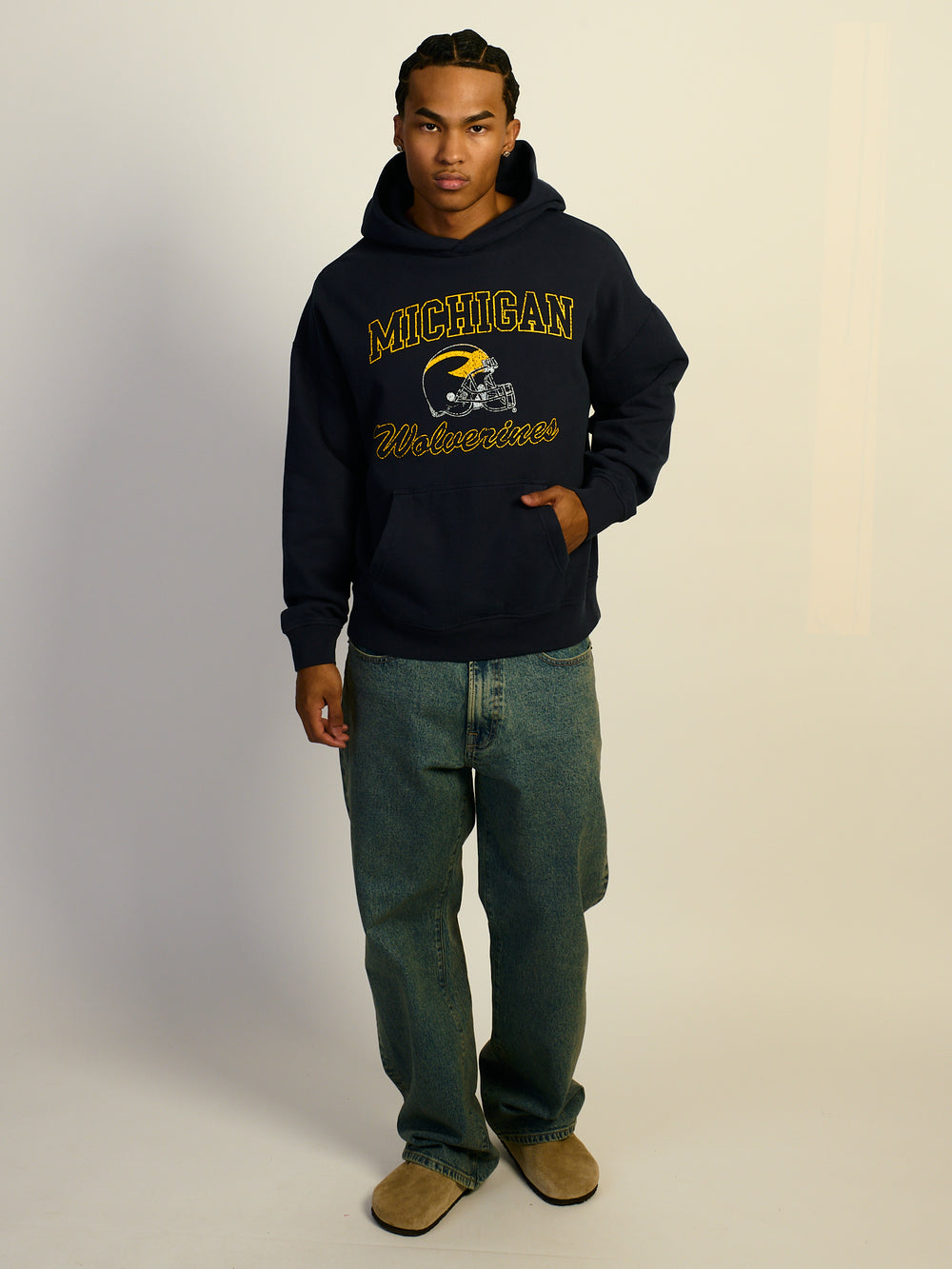 NCAA MICHIGAN PULLOVER HOODIE SP