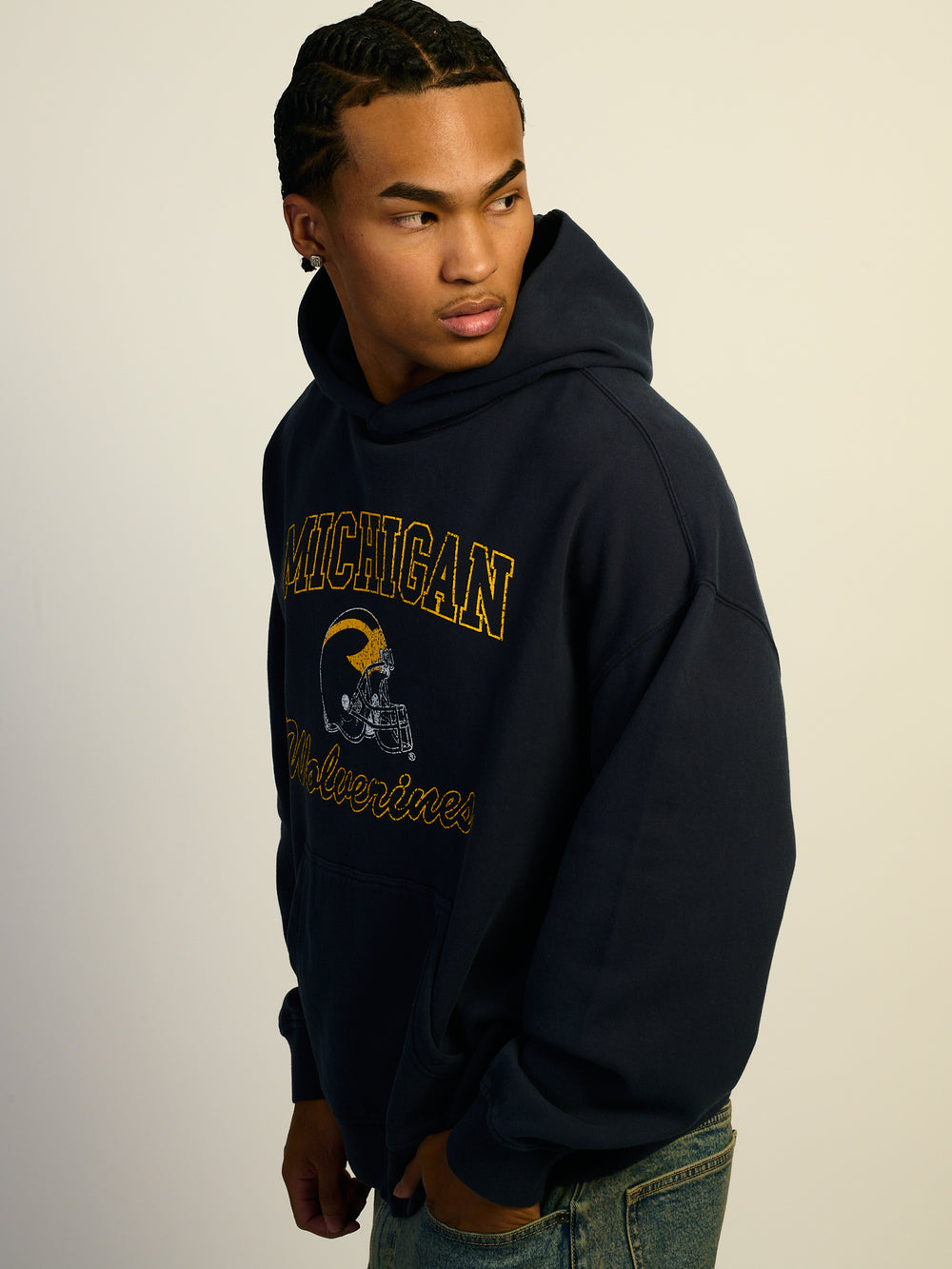 NCAA MICHIGAN PULLOVER HOODIE SP