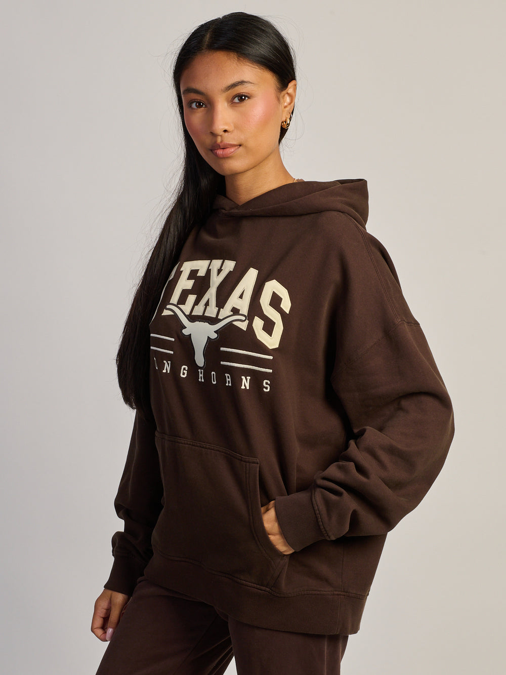 VARSITY TEXAS LONGHORNS RELAXED HOODIE - CHO