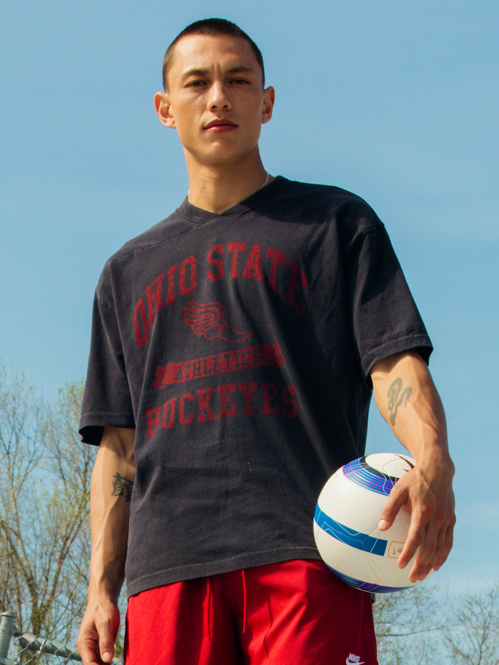 OHIO ATHLETICS FOOTBALL TEE