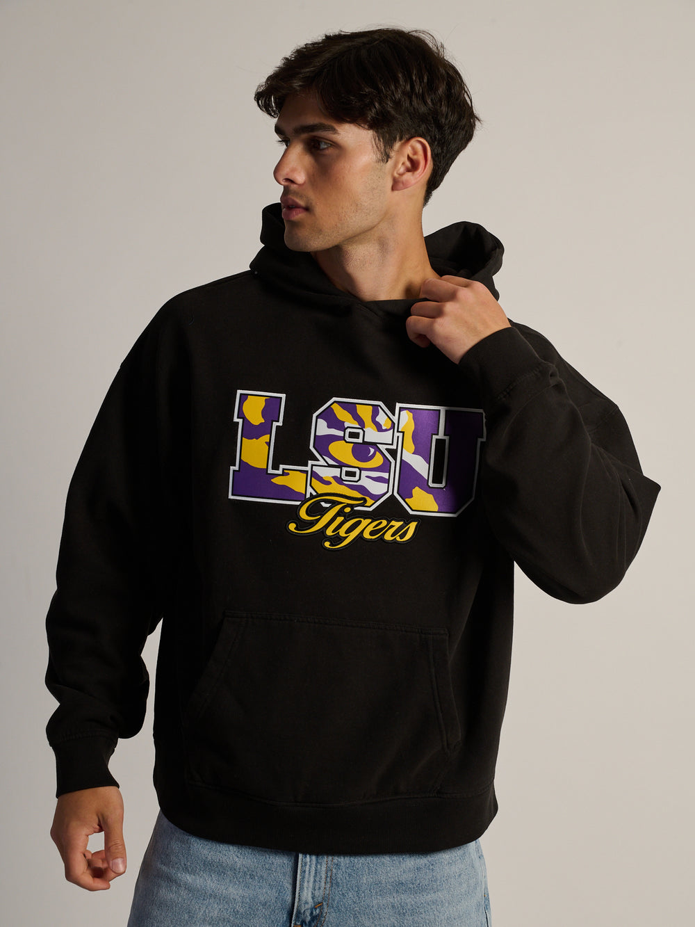 CHANDAIL À CAPUCHON LSU TIGERS DÉCONTRACTÉ