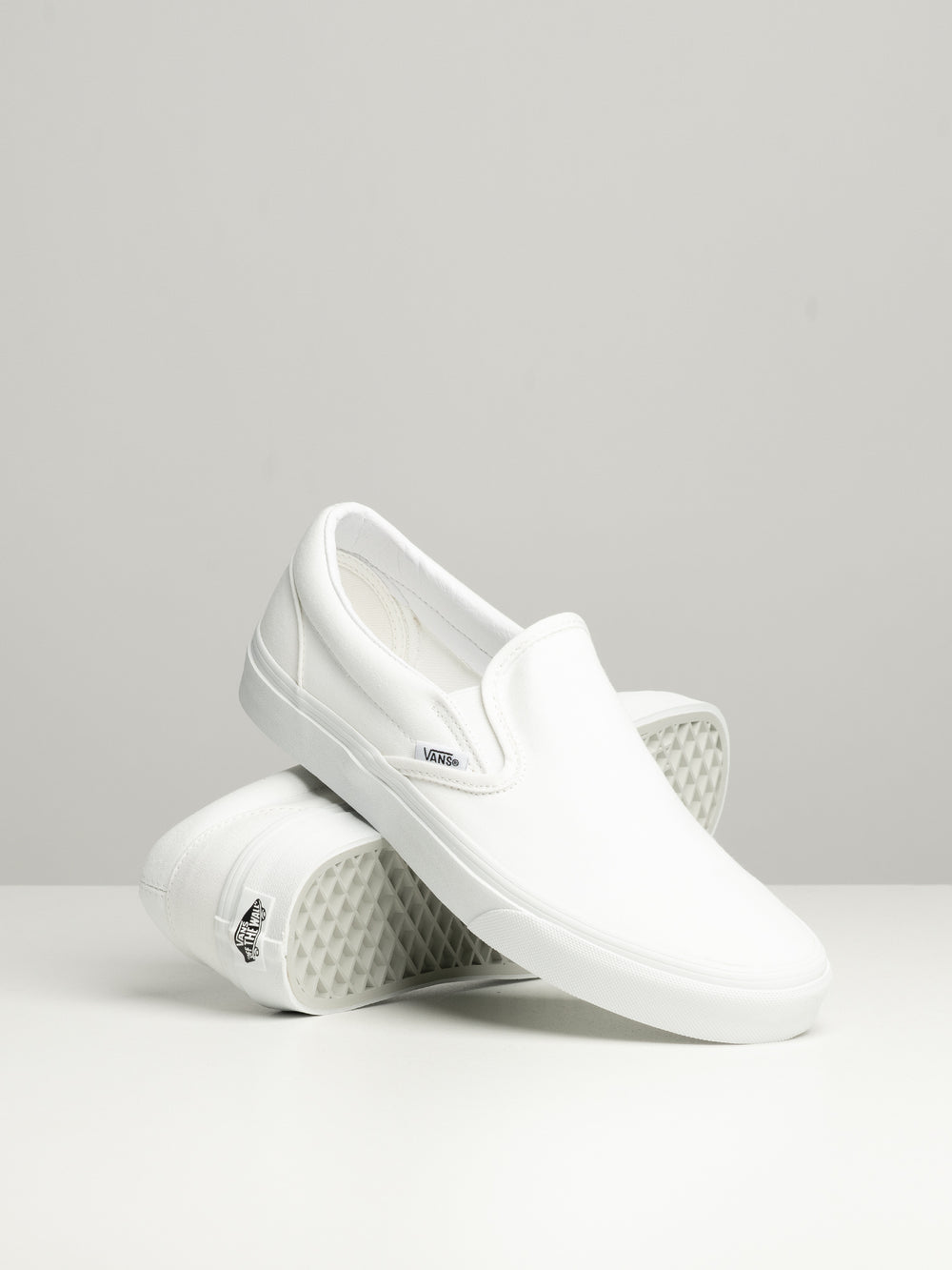 CHAUSSURES CLASSIC SLIP-ON POUR HOMME – BLANC PUR