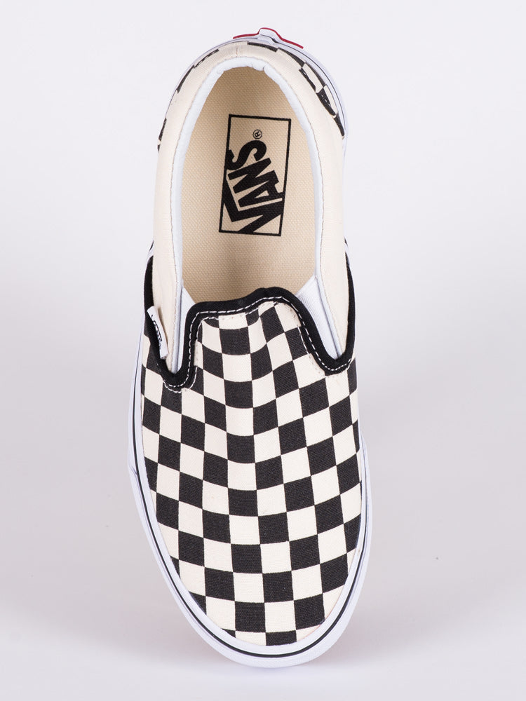 WOMENS VANS CLASSIC SLIP-ON CANVAS SHOES