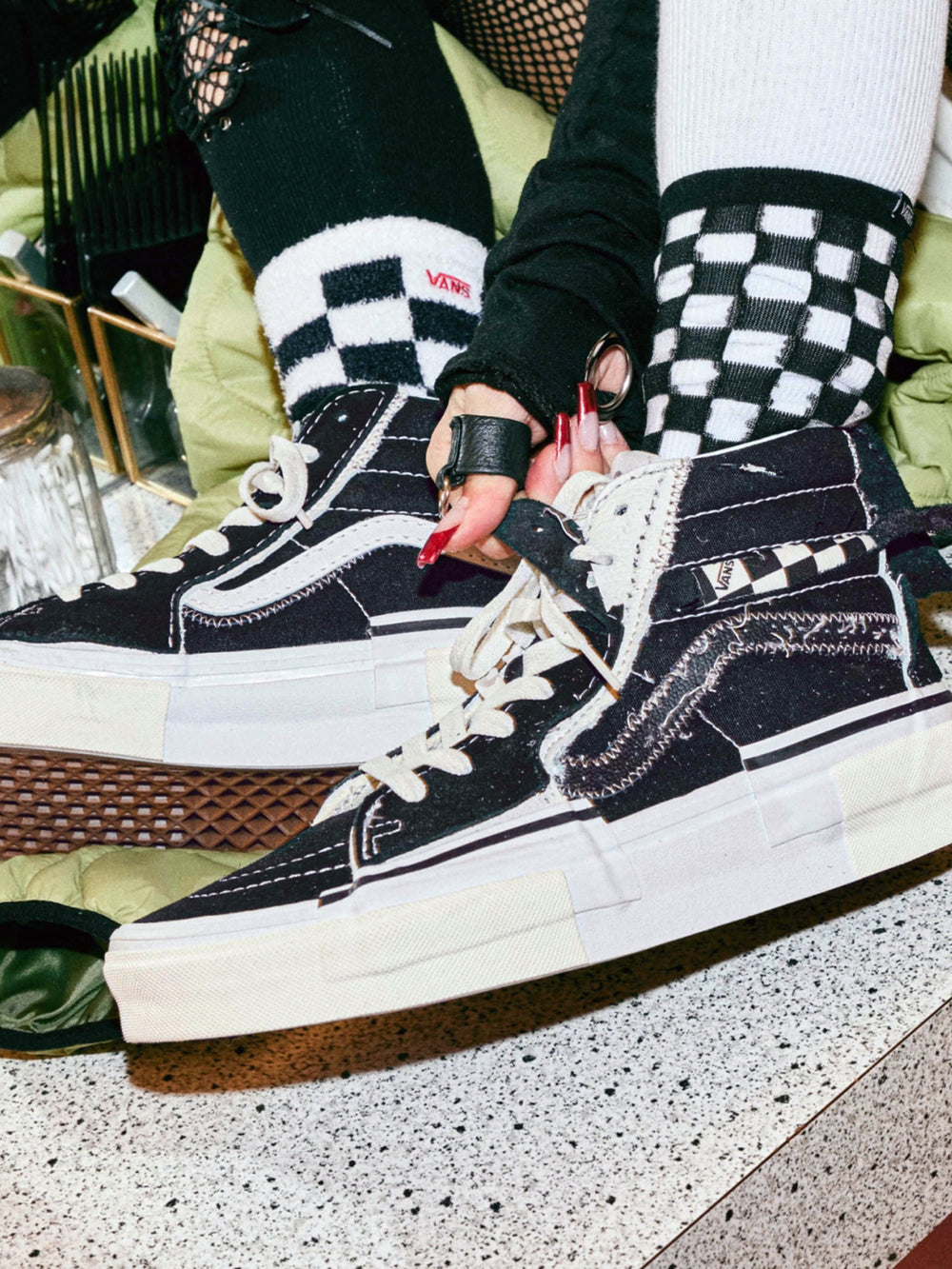 MENS VANS SK8 HI RECONSTRUCT - CLEARANCE