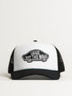 VANS VANS CLASSIC PATCH CURVED BILL TRUCKER HAT - Boathouse