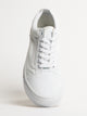 VANS MENS VANS OLD SKOOL TRUE WHITE CANVAS SNEAKER - Boathouse