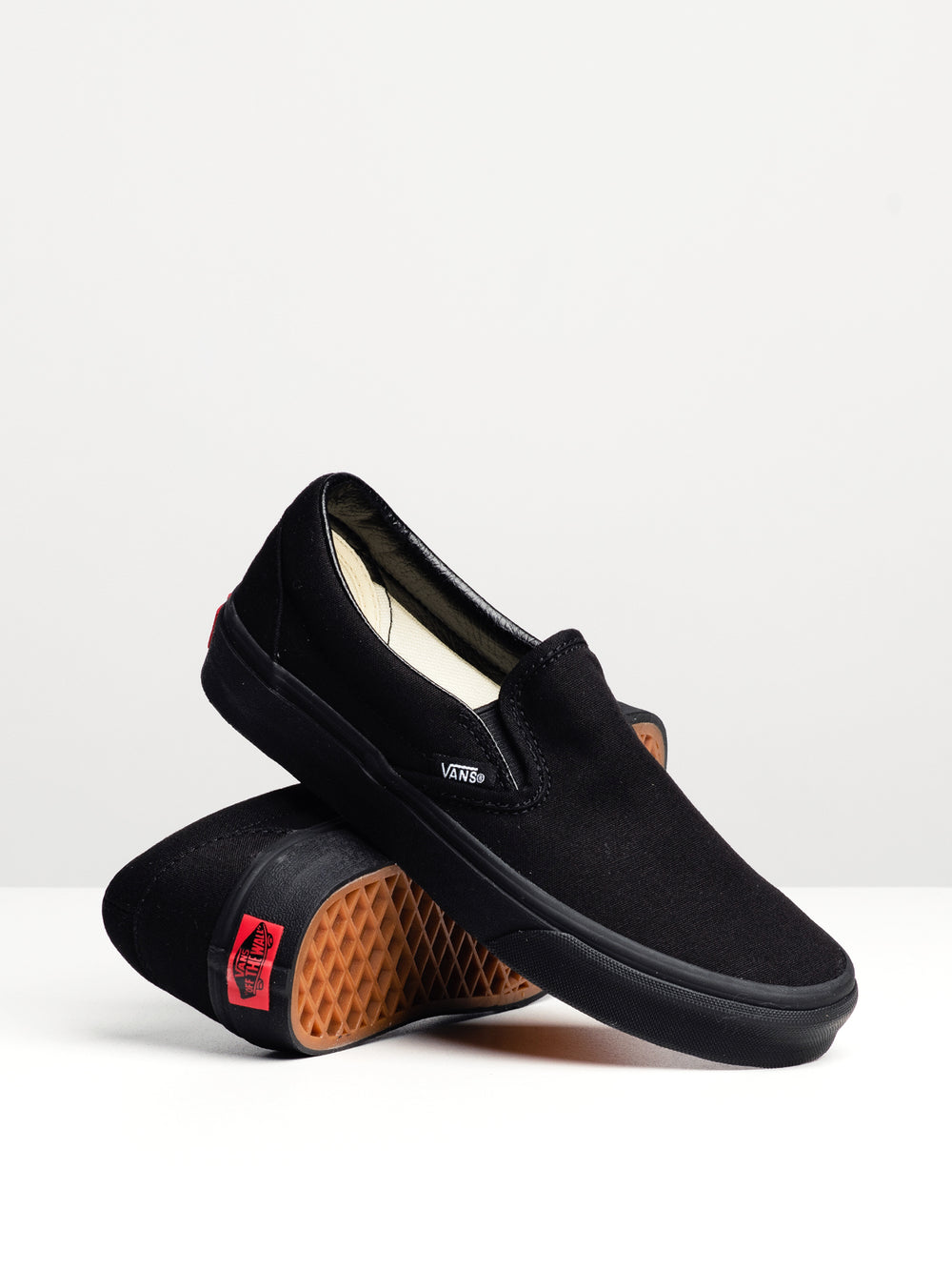 VANS WOMENS VANS CLASSIC SLIP-ON CANVAS SHOES - Boathouse