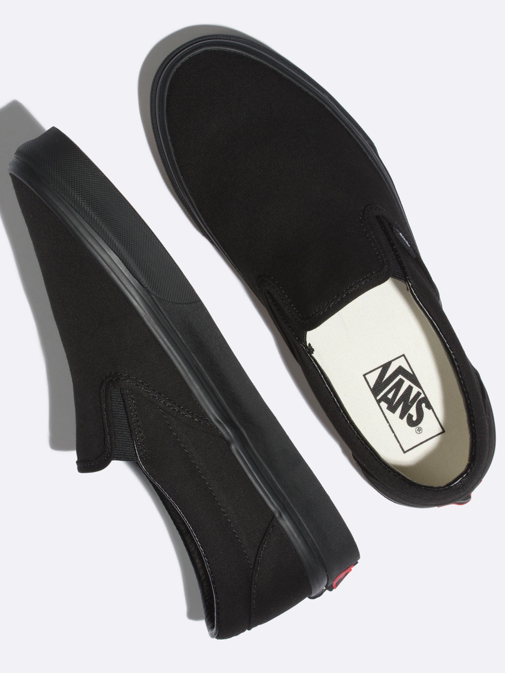 VANS WOMENS VANS CLASSIC SLIP-ON CANVAS SHOES - Boathouse
