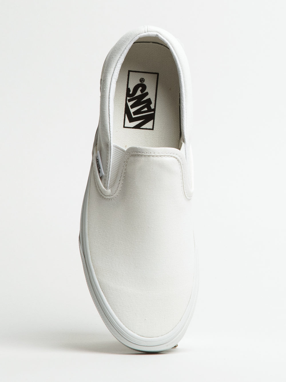 CHAUSSURES EN TOILE CLASSIC SLIP-ON POUR FEMME – BLANC PUR