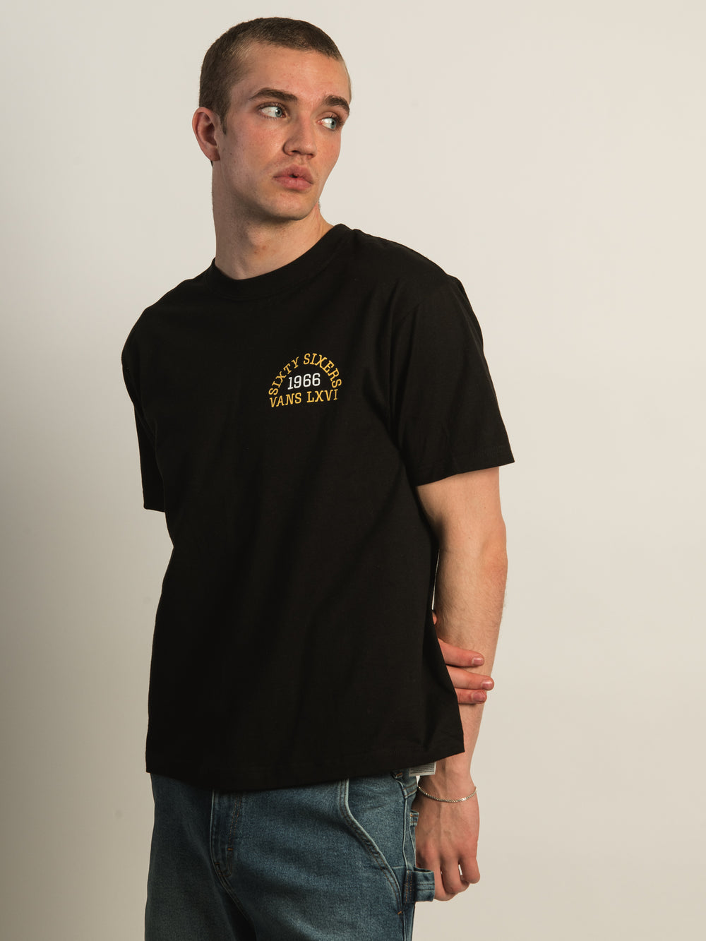VANS VANS FRAT LXVI T-SHIRT - BLACK - CLEARANCE - Boathouse