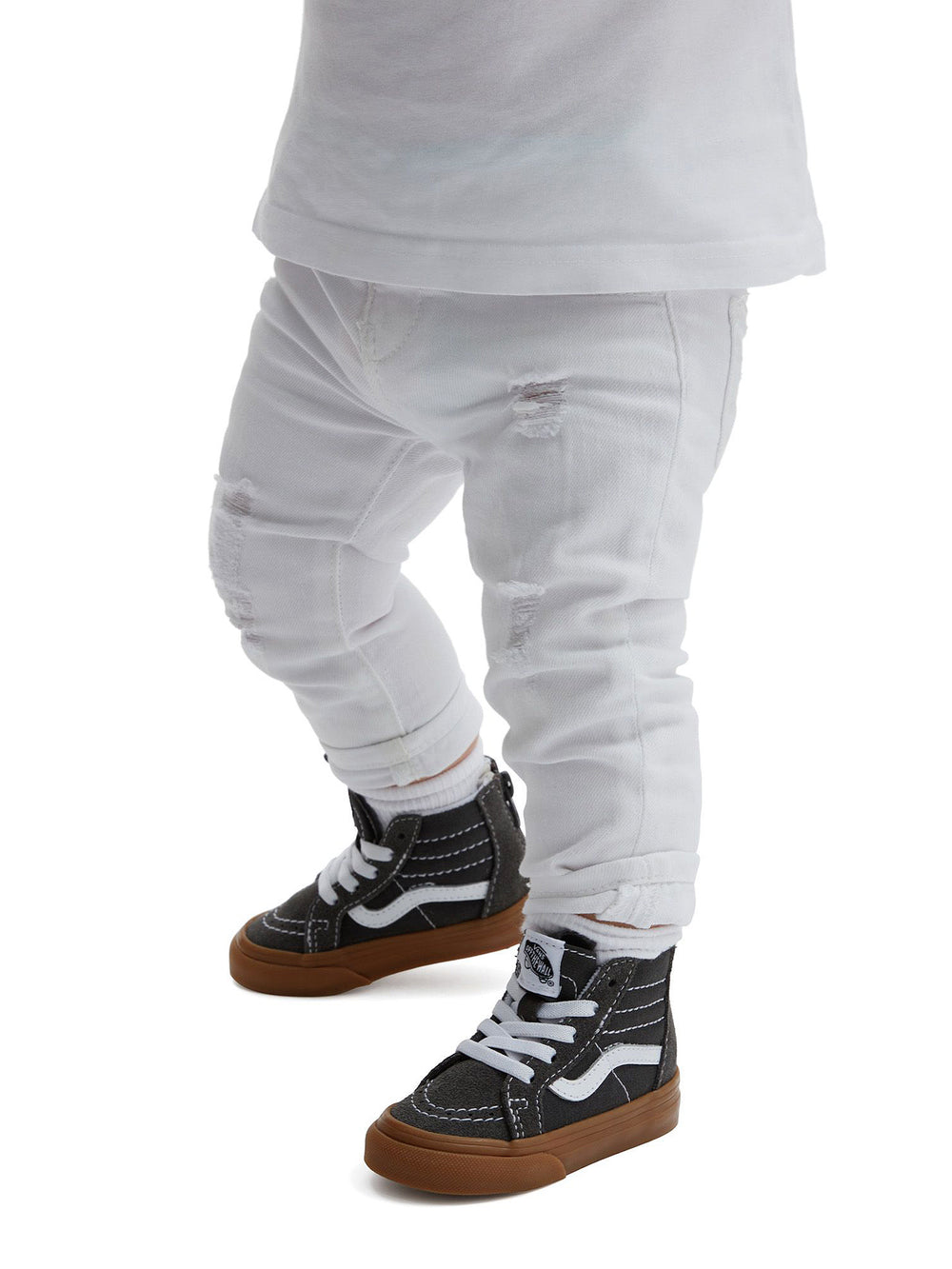 KIDS VANS SK8 HI ZIPTIE DYEDLR - CLEARANCE