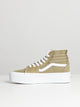 VANS WOMENS VANS SK8 HI TAPERED STACKFORM - CLEARANCE - Boathouse