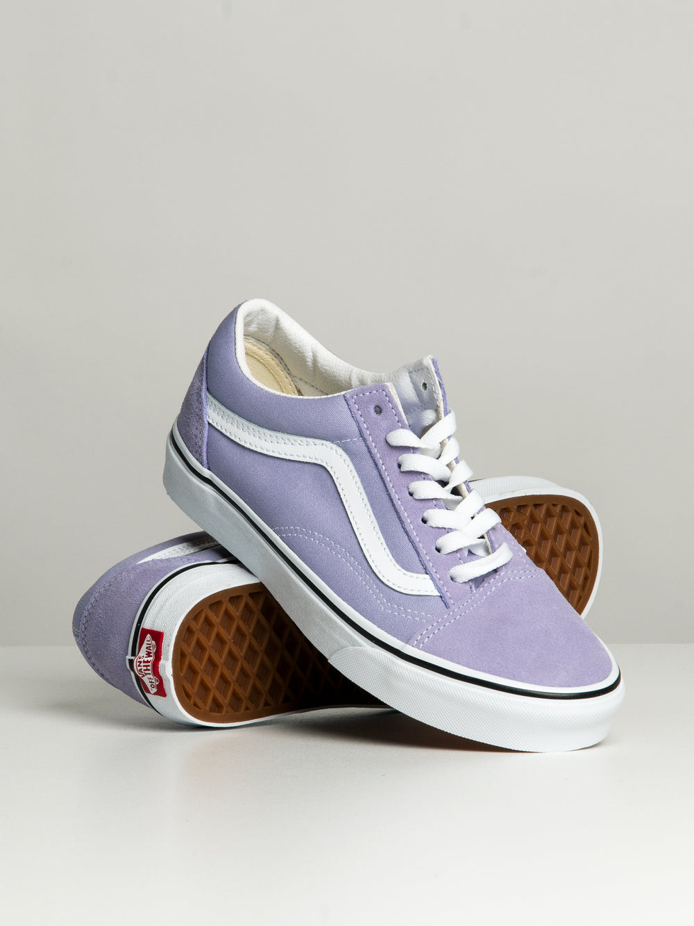 WOMENS VANS OLD SKOOL LANGUID LAVENDER SNEAKER - CLEARANCE