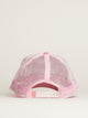 VON DUTCH VON DUTCH VELVET TRUCKER HAT - PINK - Boathouse