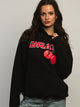 VERBAGE VERBAGE BRAT PULLOVER HOODIE - BLACK - Boathouse
