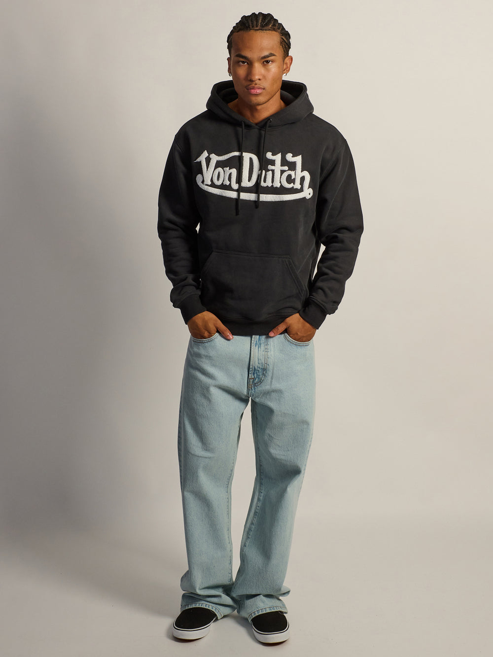 SWEAT À CAPUCHE AVEC LOGO VON DUTCH