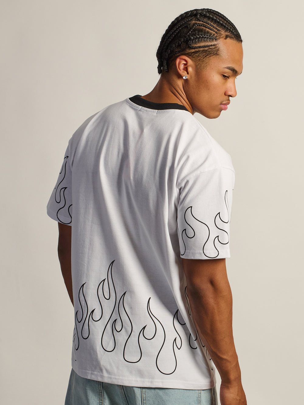 T-SHIRT FLAMMES VON DUTCH