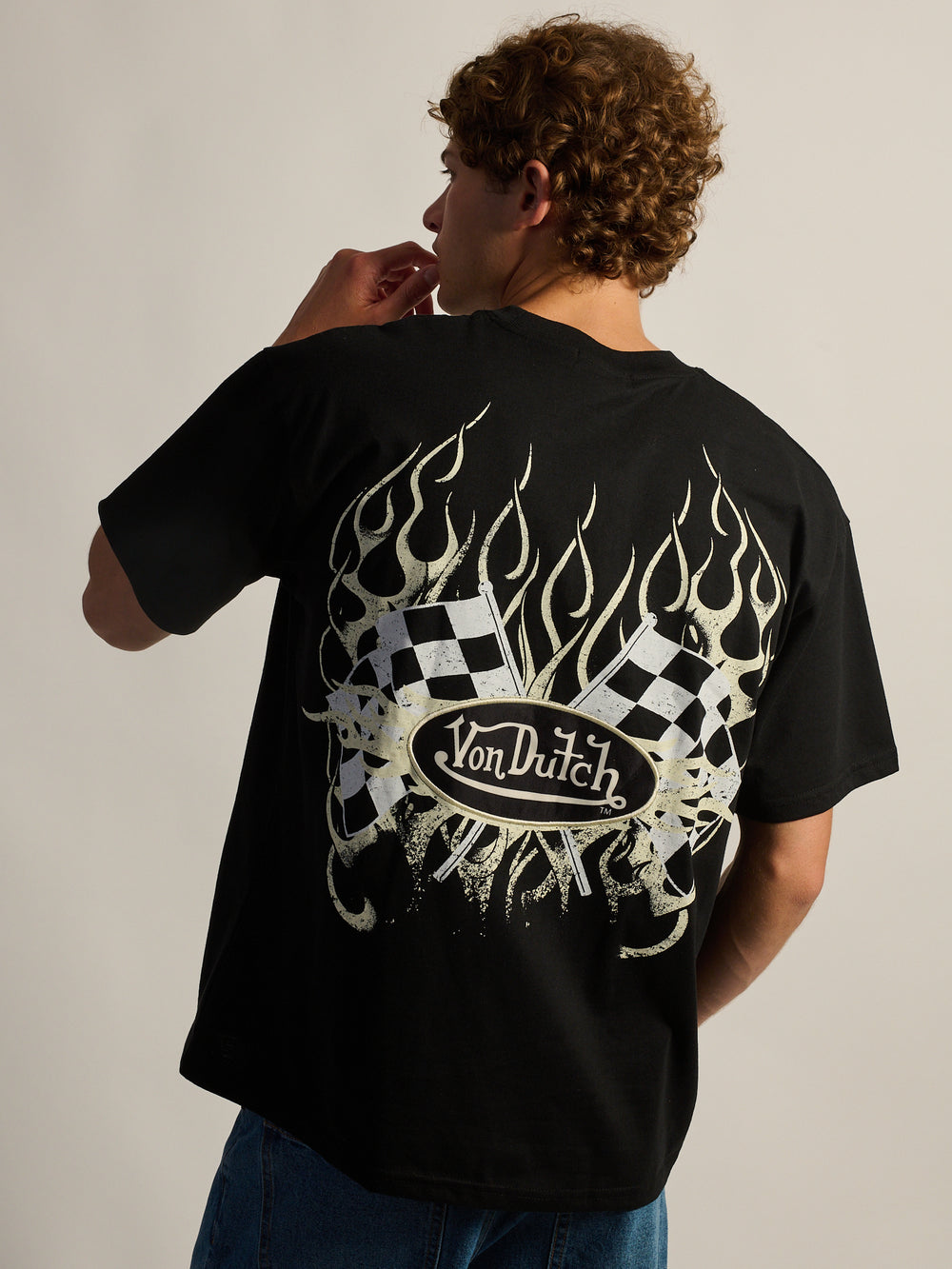 VON DUTCH FLAGS SHORT SLEEVE TEE