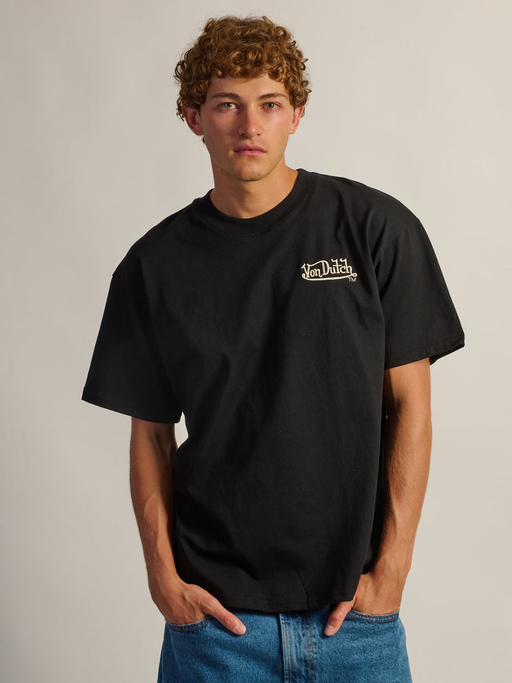 T-SHIRT À MANCHES COURTES DRAPEAU VON DUTCH