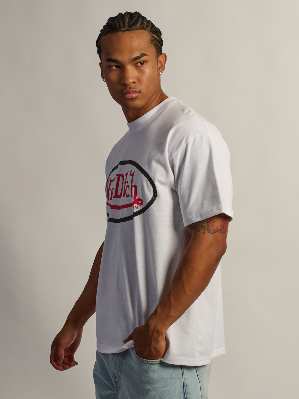 T-shirt à logo VON DUTCH