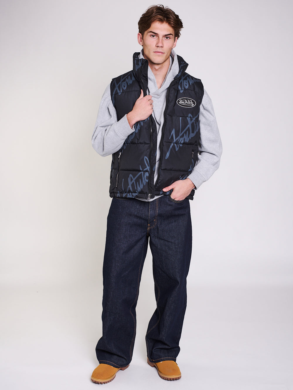 VON DUTCH PUFFER VEST