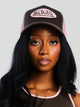 VON DUTCH VON DUTCH STAPLE TRUCKER HAT - BLACK PINK - Boathouse