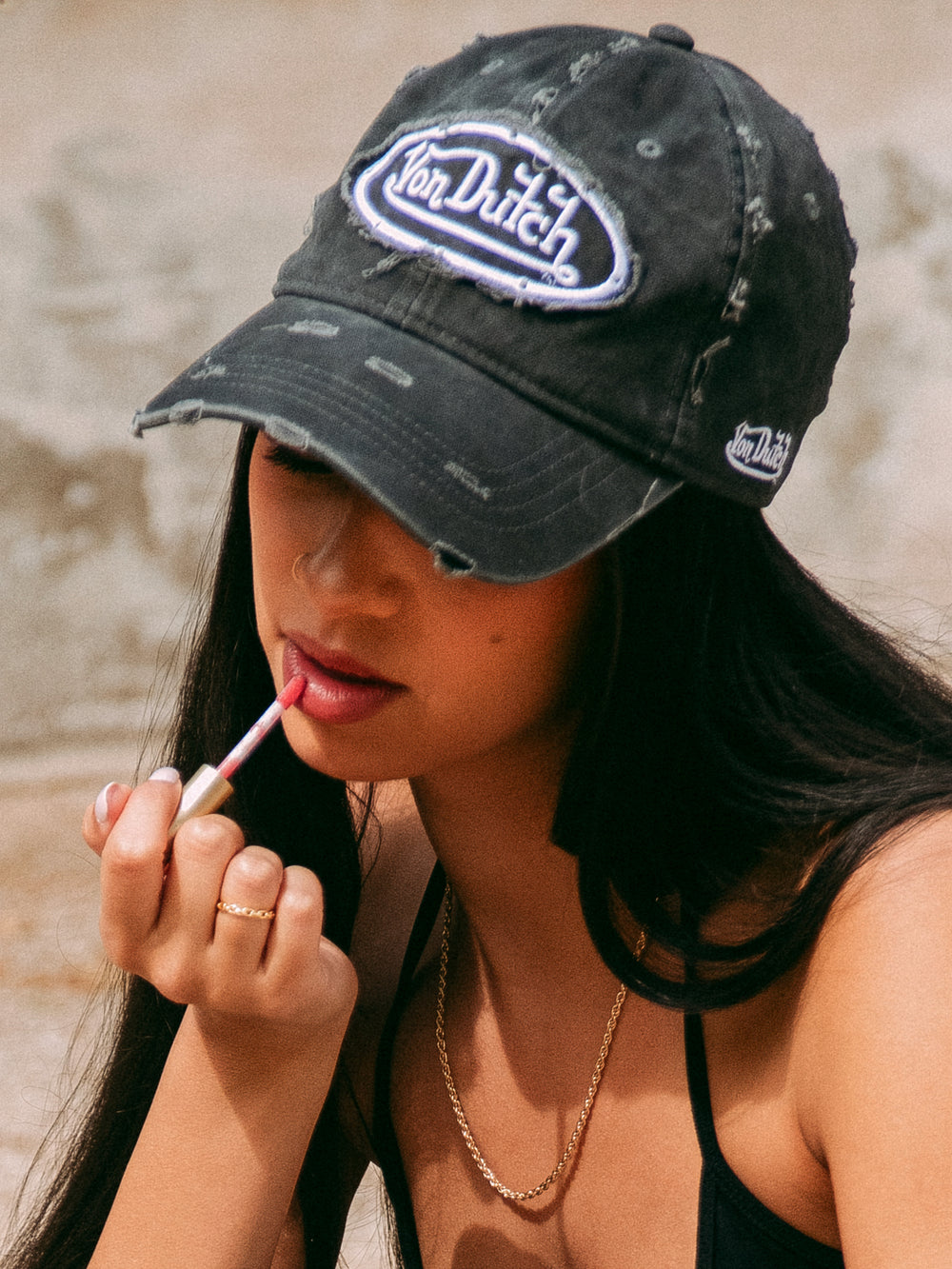 VON DUTCH BUSTED DAD HAT