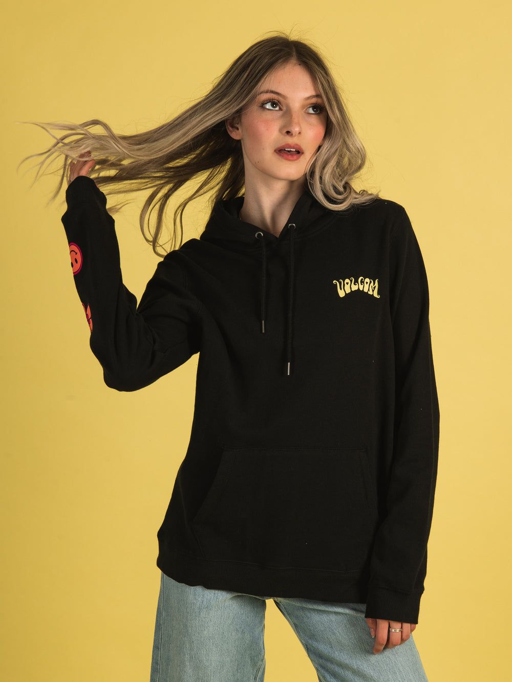 VOLCOM TRULY DEAL PULLOVER HOODIE - CLEARANCE