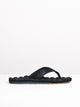 VOLCOM MENS VOLCOM RECLINER BLACK DESTRUCTO SANDALS - Boathouse