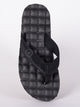 VOLCOM MENS VOLCOM RECLINER BLACK DESTRUCTO SANDALS - Boathouse