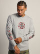 WEST COAST CHOPPERS WEST COAST CHOPPERS FLAMES LONG SLEEVE TEE - Boathouse