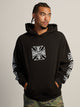 WEST COAST CHOPPERS WEST COAST CHOPPERS CROSS RELAXED PULL OVER HOODIE - Boathouse