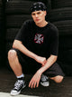 WEST COAST CHOPPERS WEST COAST CHOPPERS VINTAGE FOOTBALL T-SHIRT - Boathouse