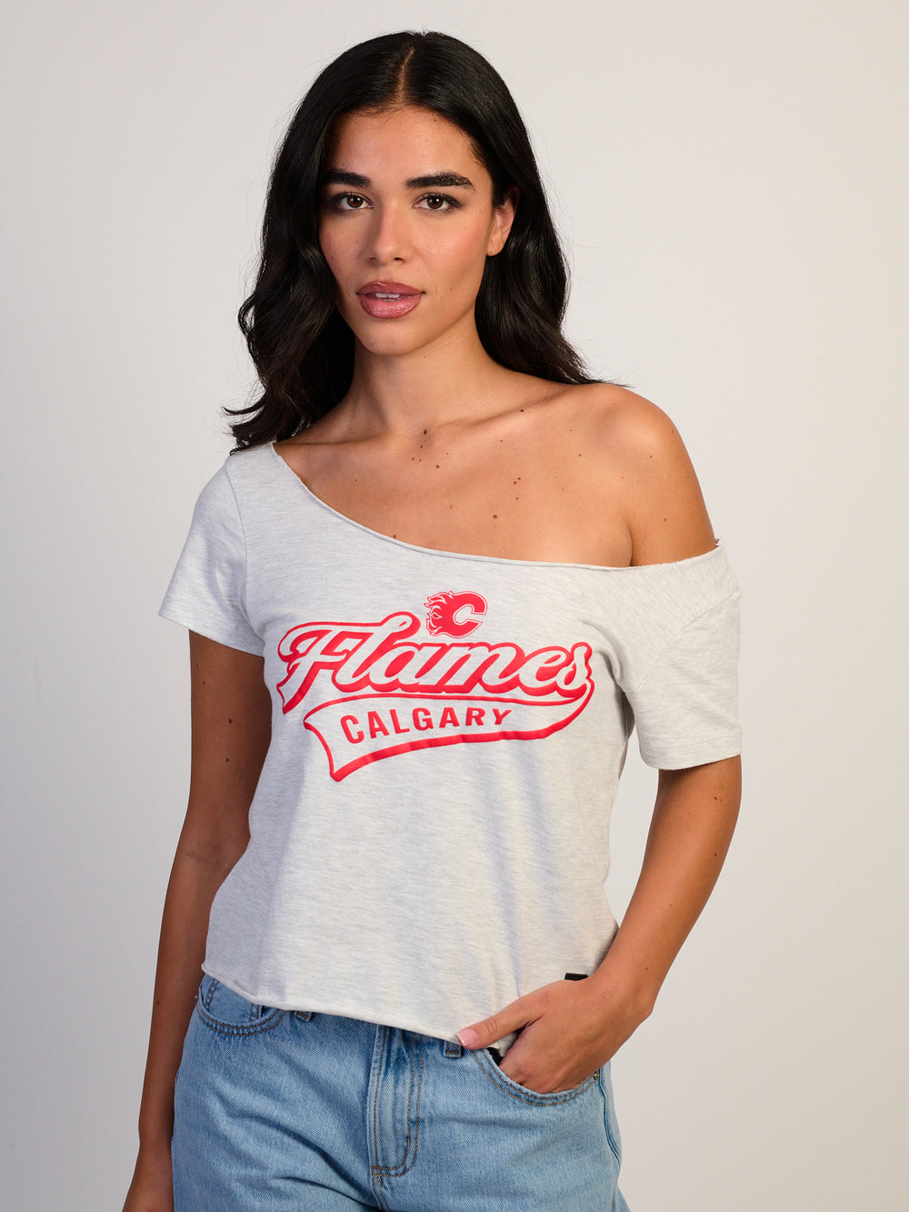 THE WILD COLLECTIVE NHL CALGARY FLAMES TEE