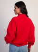 THE WILD COLLECTIVE NHL CALGARY FLAMES MOCKNECK HOODIE