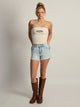 WRANGLER WRANGLER COWBOY 3.5in SHORTS - LIGHT WASH - Boathouse