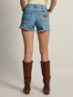 WRANGLER WRANGLER COWBOY 3.5in SHORTS - MID WASH - Boathouse